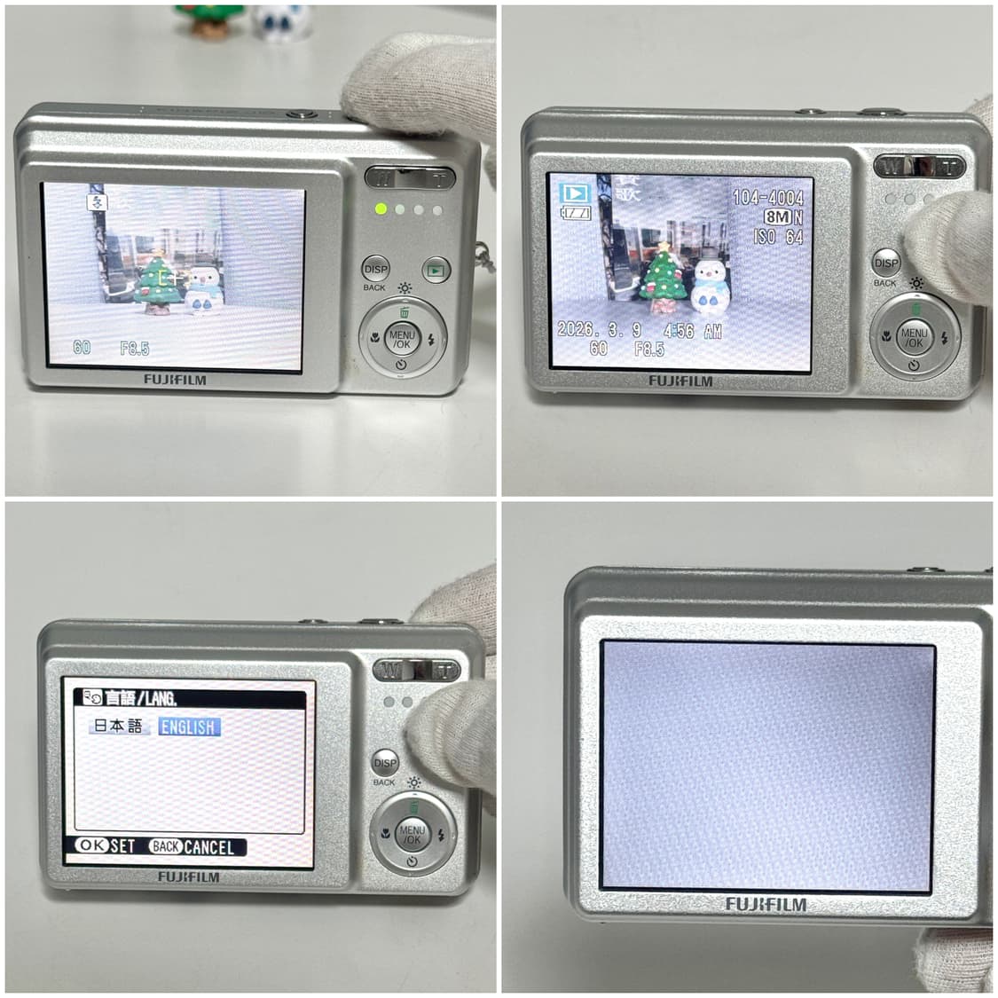 후지필름 파인픽스 J10 실버 빈티지디카 상품이미지4