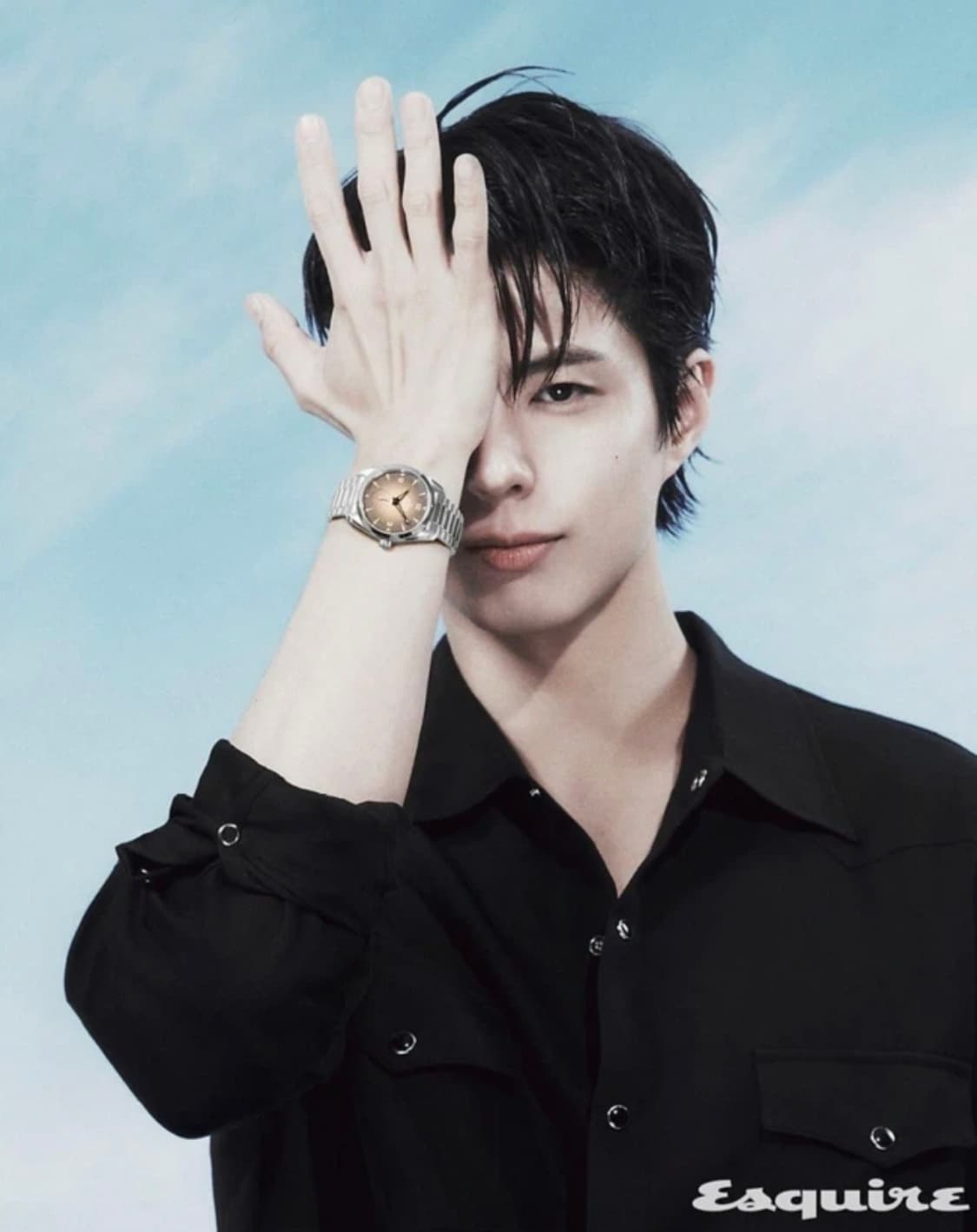 세비지 웨스턴 셔츠 블랙 L 박보검 착용 상품이미지2