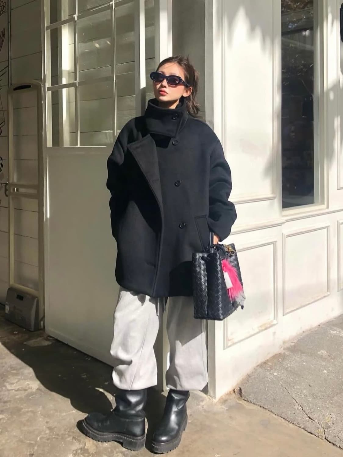 디망쉬 하프 코트 상품이미지3