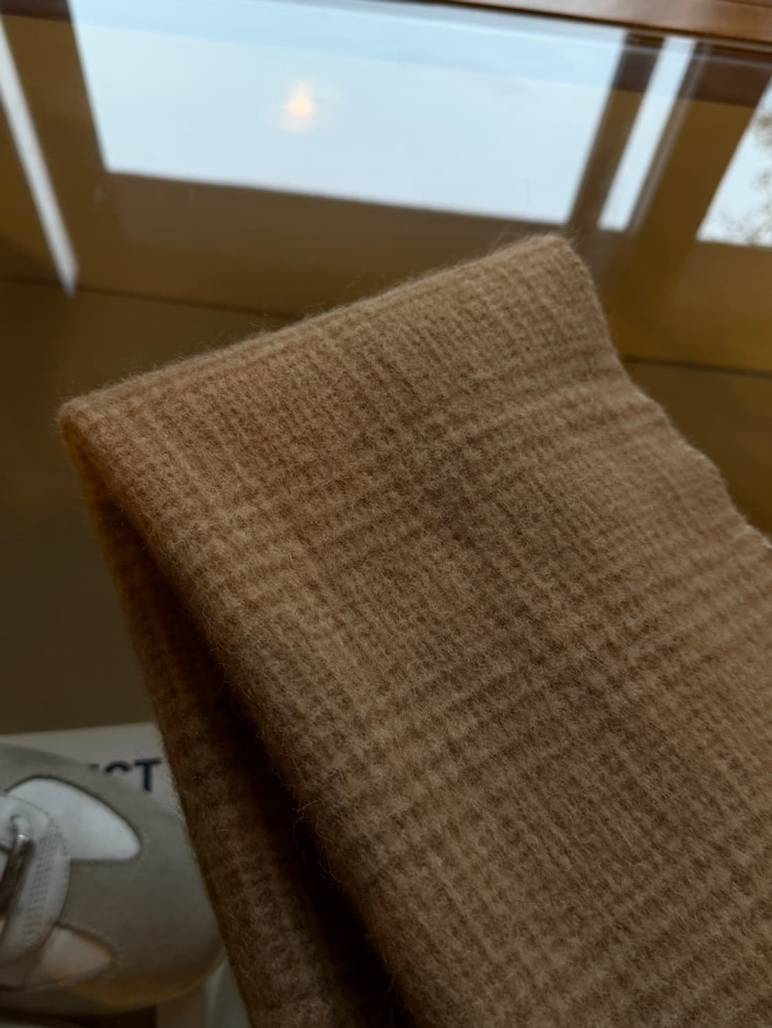 라일앤스콧 스코티쉬 카멜헤어 머플러 상품이미지2