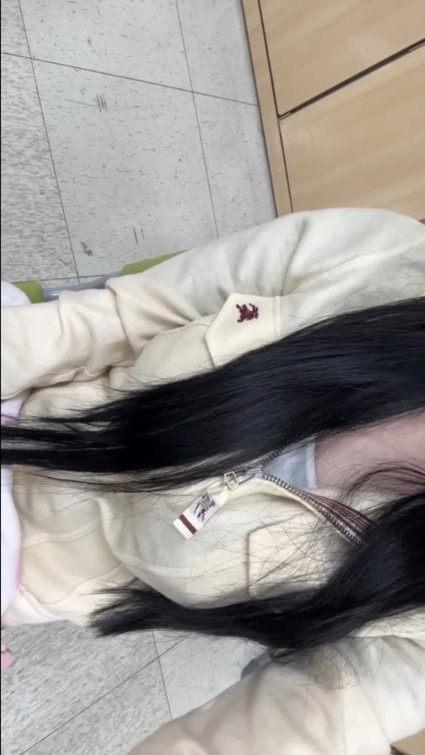 버버리 블루라벨 딱붙핏 여리 후드집업 아베크롬비홀리스터솜이코빈티지히메갸루 상품이미지1