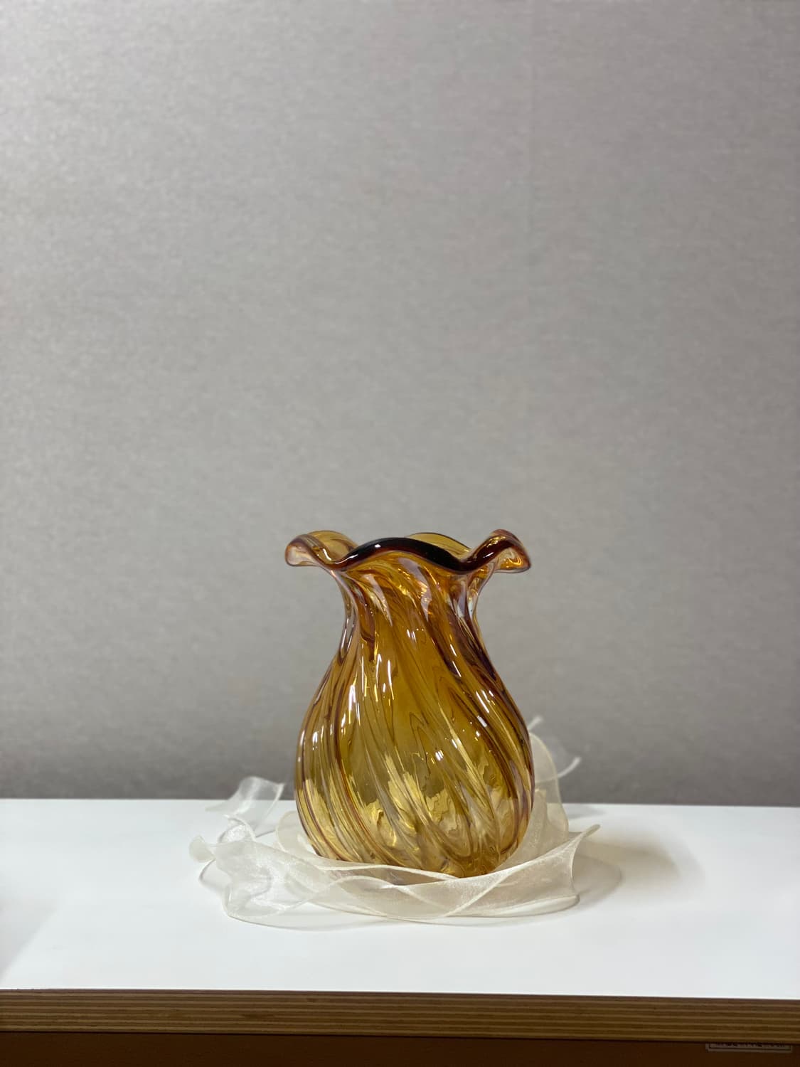 일본 유리화병 꽃병 오브제 상품이미지2