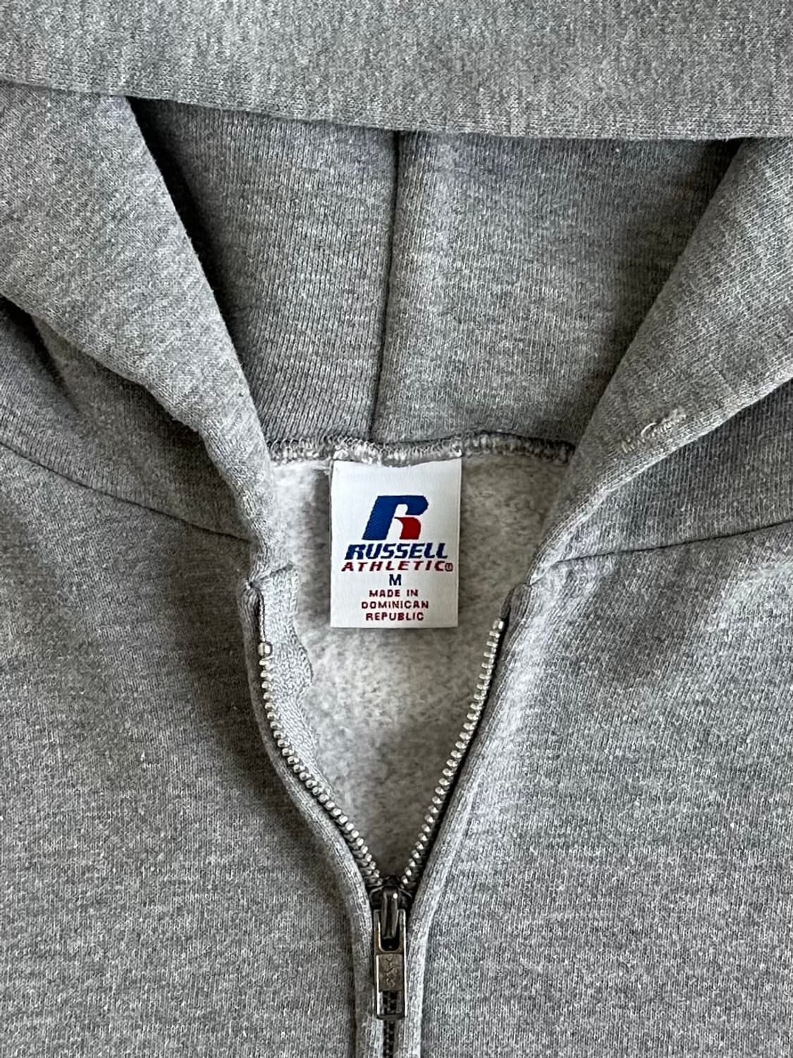 00s 빈티지 러셀 후드집업 그레이 M 상품이미지6