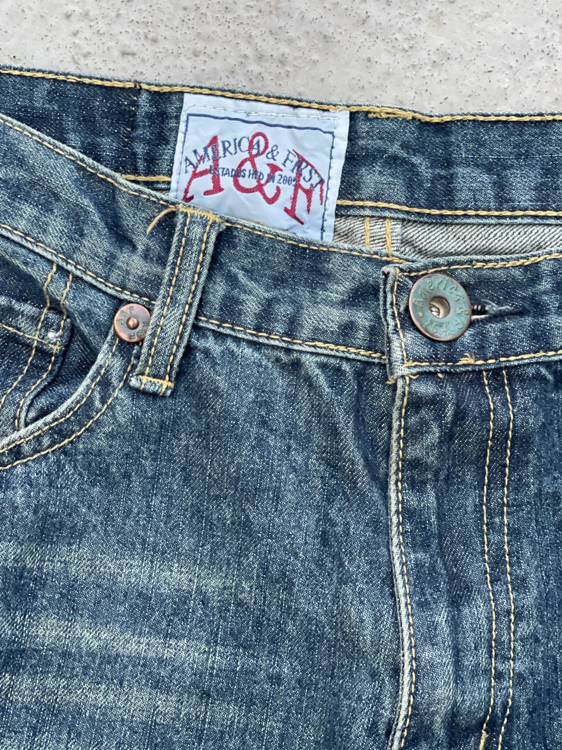 (American&first)washing straight jean 상품이미지4
