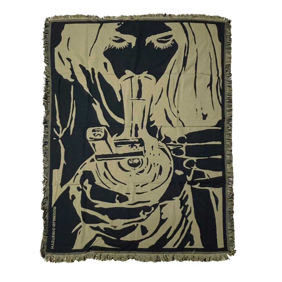 히스테릭글래머 블랭킷 카키/블랙 상품이미지2