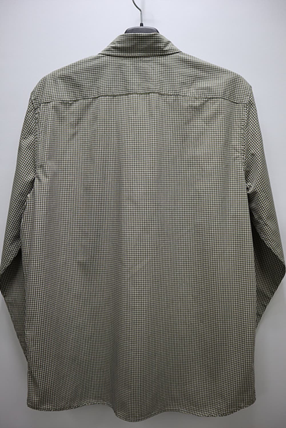 라코스테 카키체크 셔츠 슬림핏 드라이완료 상품이미지2