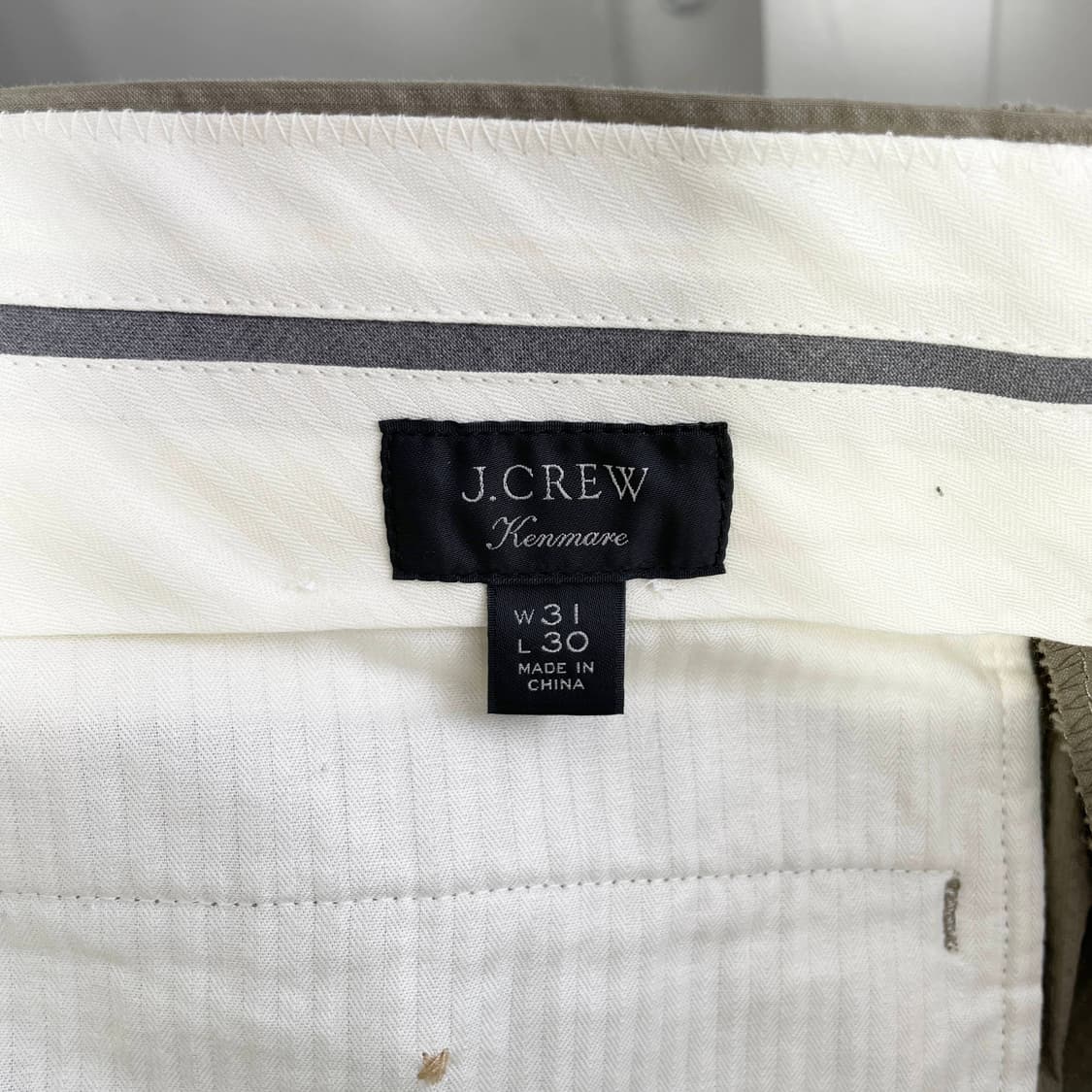 B1 제이크루(J.Crew)켄마어(Kenmare) 슬랙스 팬츠 32-33 상품이미지4