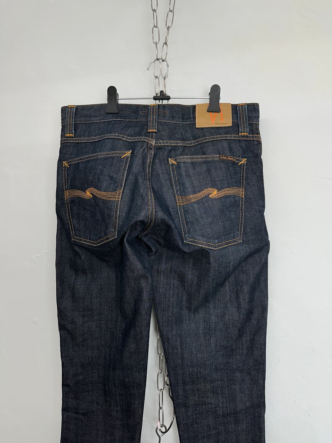 Nudie Jeans Dark Indigo Straight Denim 상품이미지7