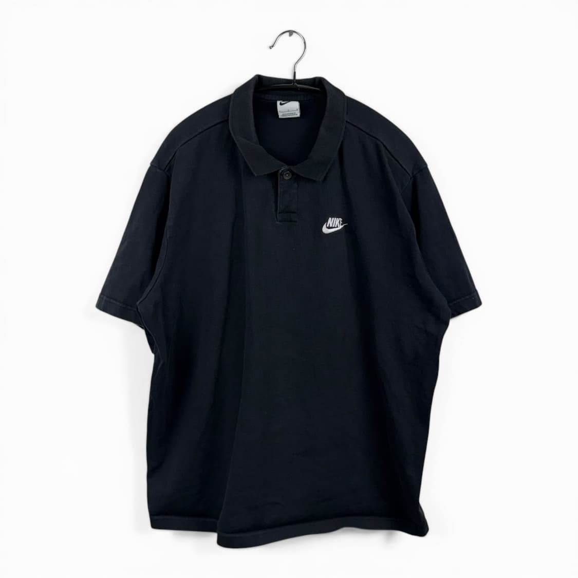 (L) 나이키 클럽 폴로 매치업 반팔 카라 티 블랙 상품이미지1