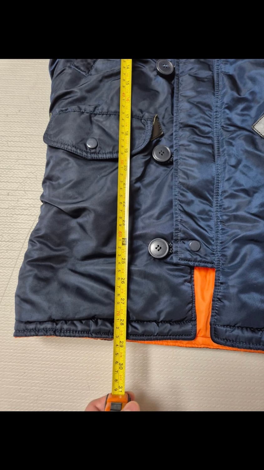 알파인더스트리 N-3B 네이비 xs 상품이미지8