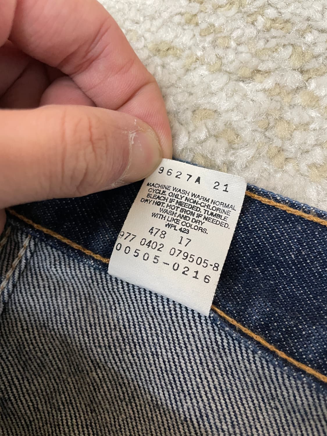 [31x31] 00s 리바이스 505 Levis 레귤러 스트레이트 청바지 상품이미지3