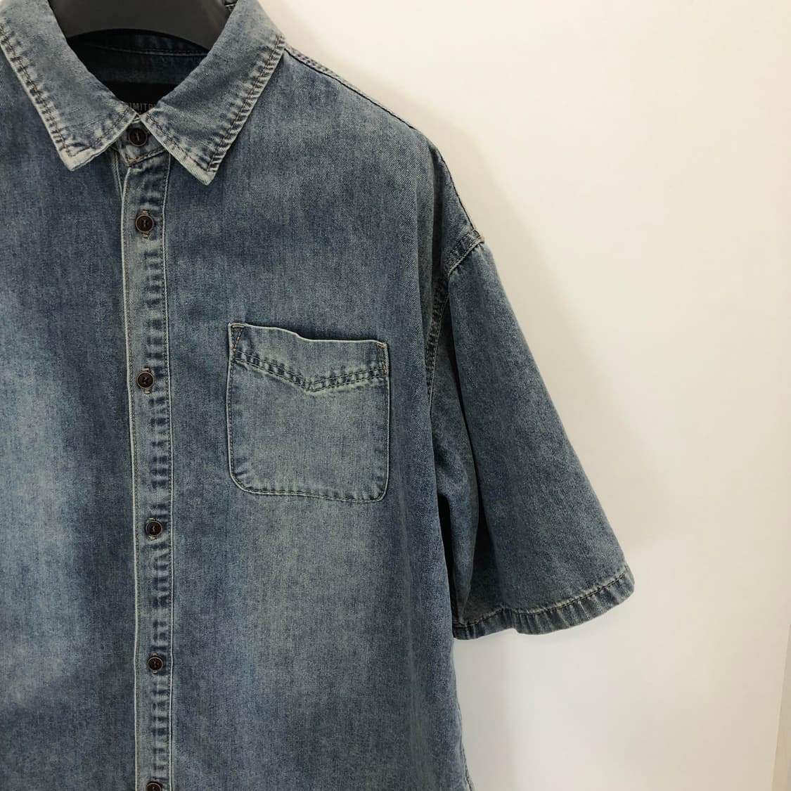 디미트리블랙 바이오 에센셜 반팔데님셔츠 2 상품이미지2