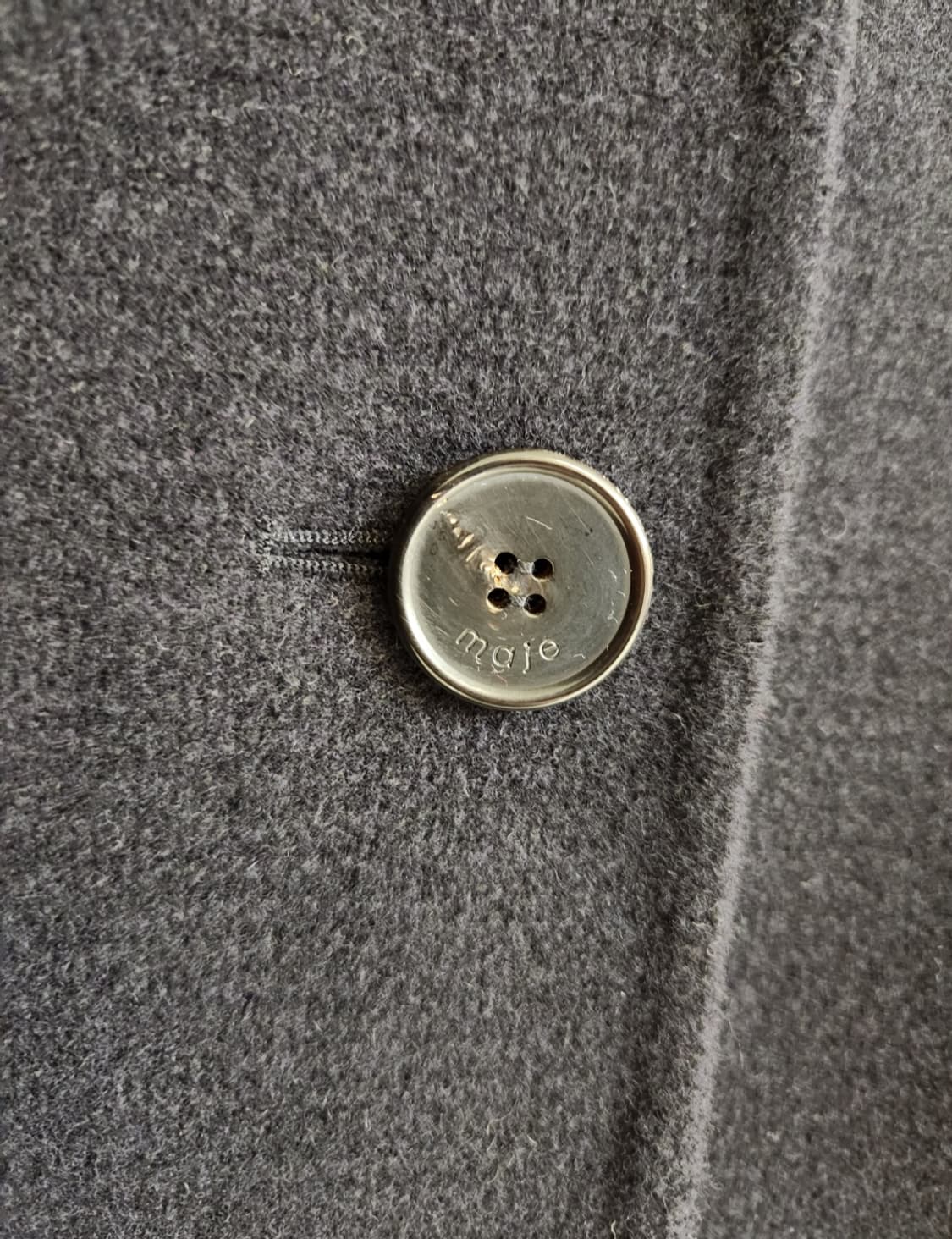 (다크네이비색상 판매) 마쥬 간절기 숏코트 2사이즈 상품이미지7