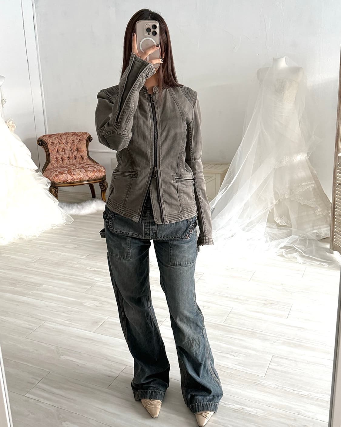 Archive y2k denim pants 상품이미지5