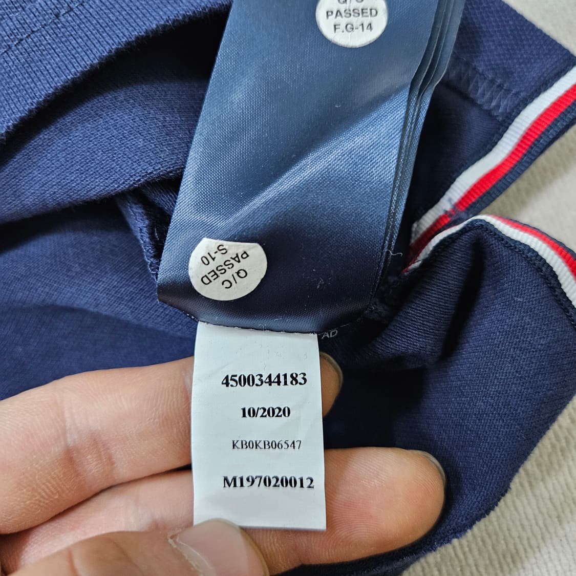 164 타미힐피거 여성 카라 반팔티 0409Y 상품이미지4