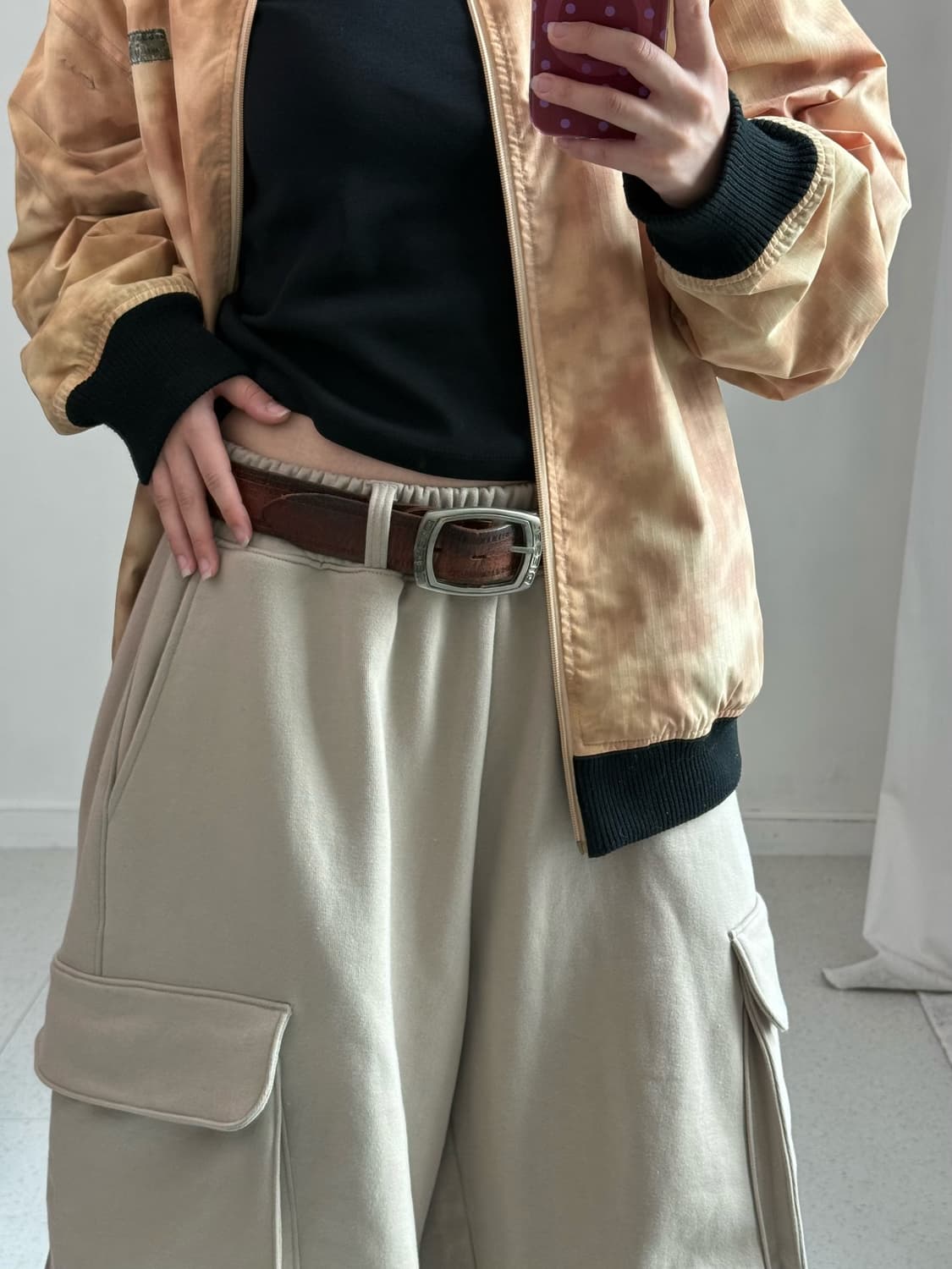 디젤 브라운 벨트 상품이미지3