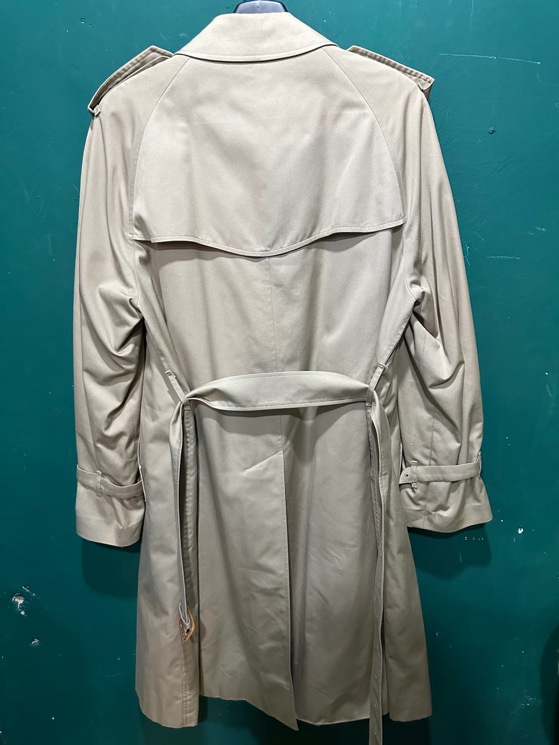 버버리 노바체크 트렌치코트 내피포함 100사이즈 상품이미지2