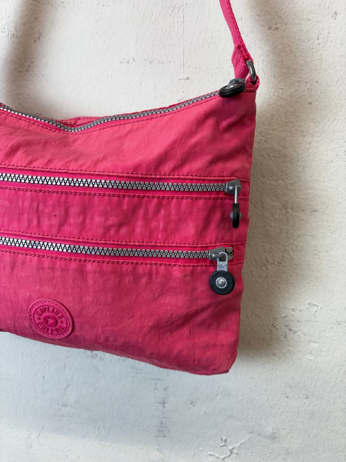 키플링 빈티지 핑크 크로스백 상품이미지3