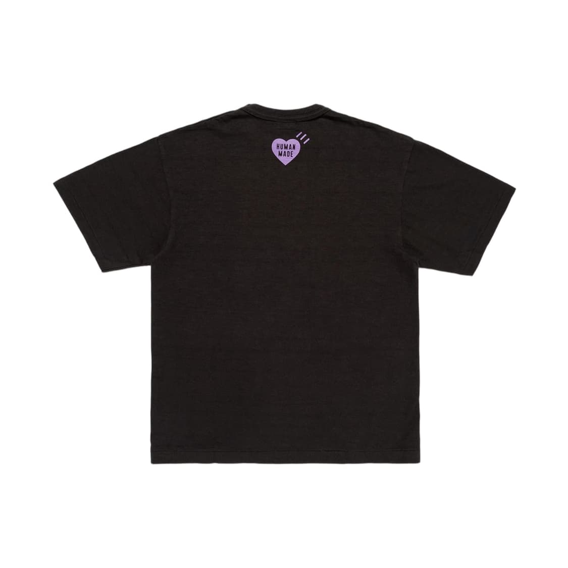 휴먼 메이드 애니멀 그래픽 티셔츠 블랙 - 압구정 스토어 한정 L 상품이미지2