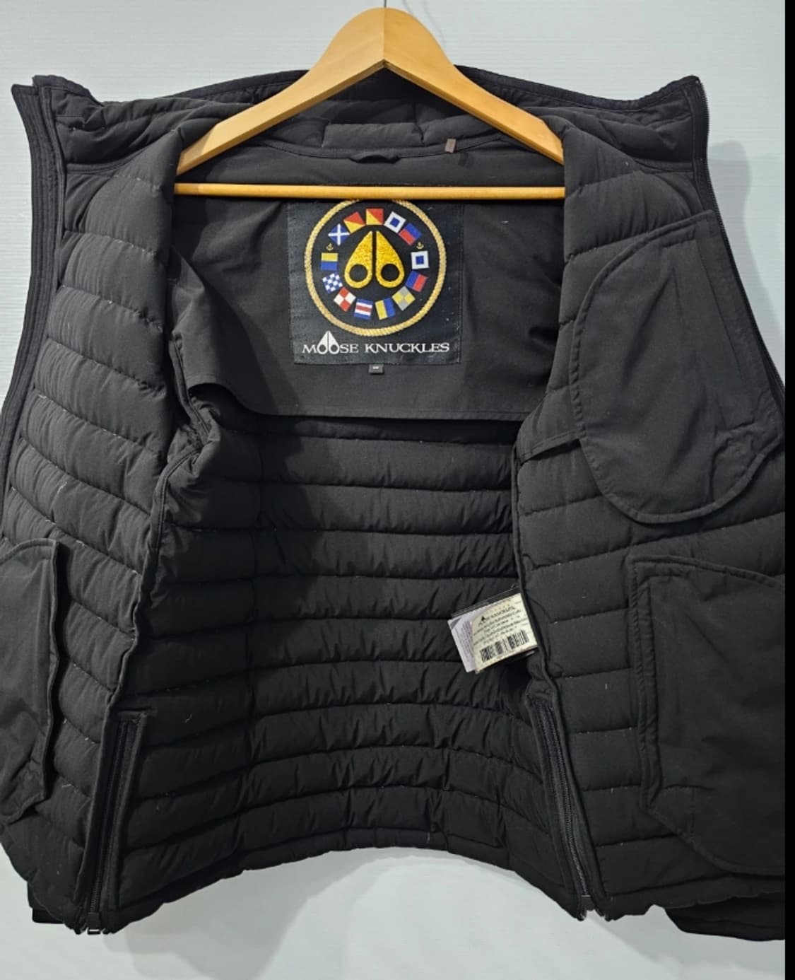 정품 무스너클 블랙 패딩 95 상품이미지1