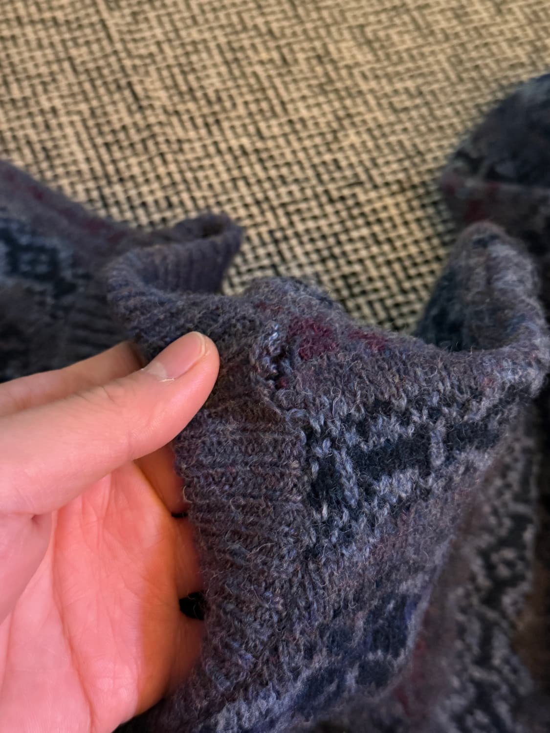 할리오브스코트랜드 페어아일 니트 M 상품이미지3