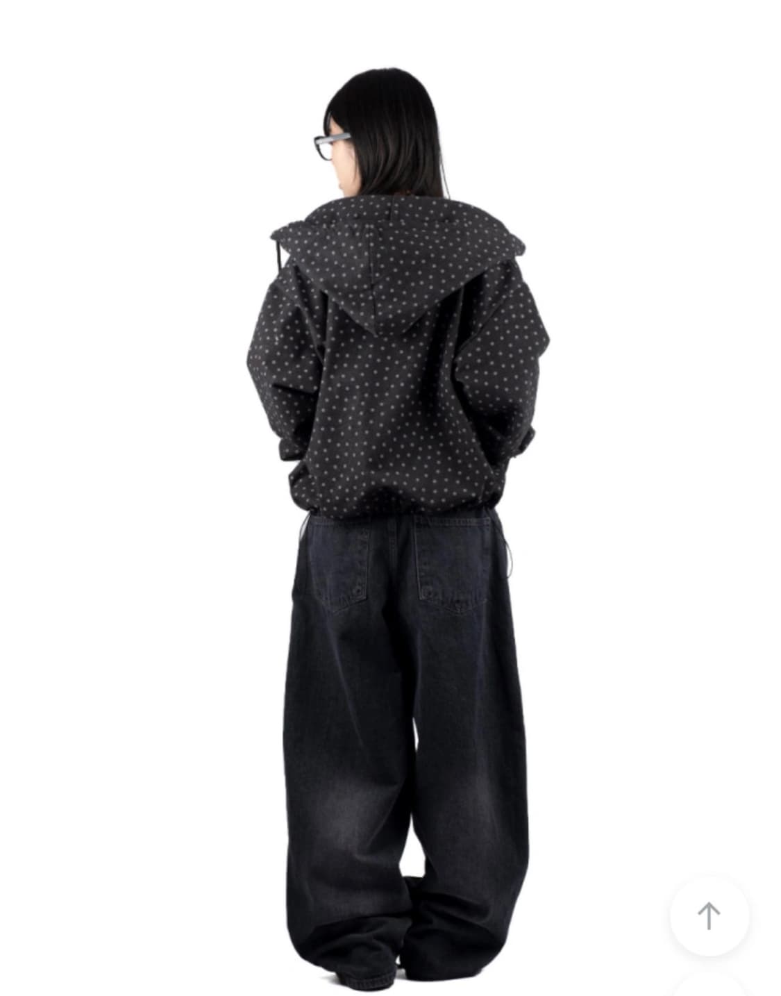 서울베이스드 도트 후드집업 상품이미지8