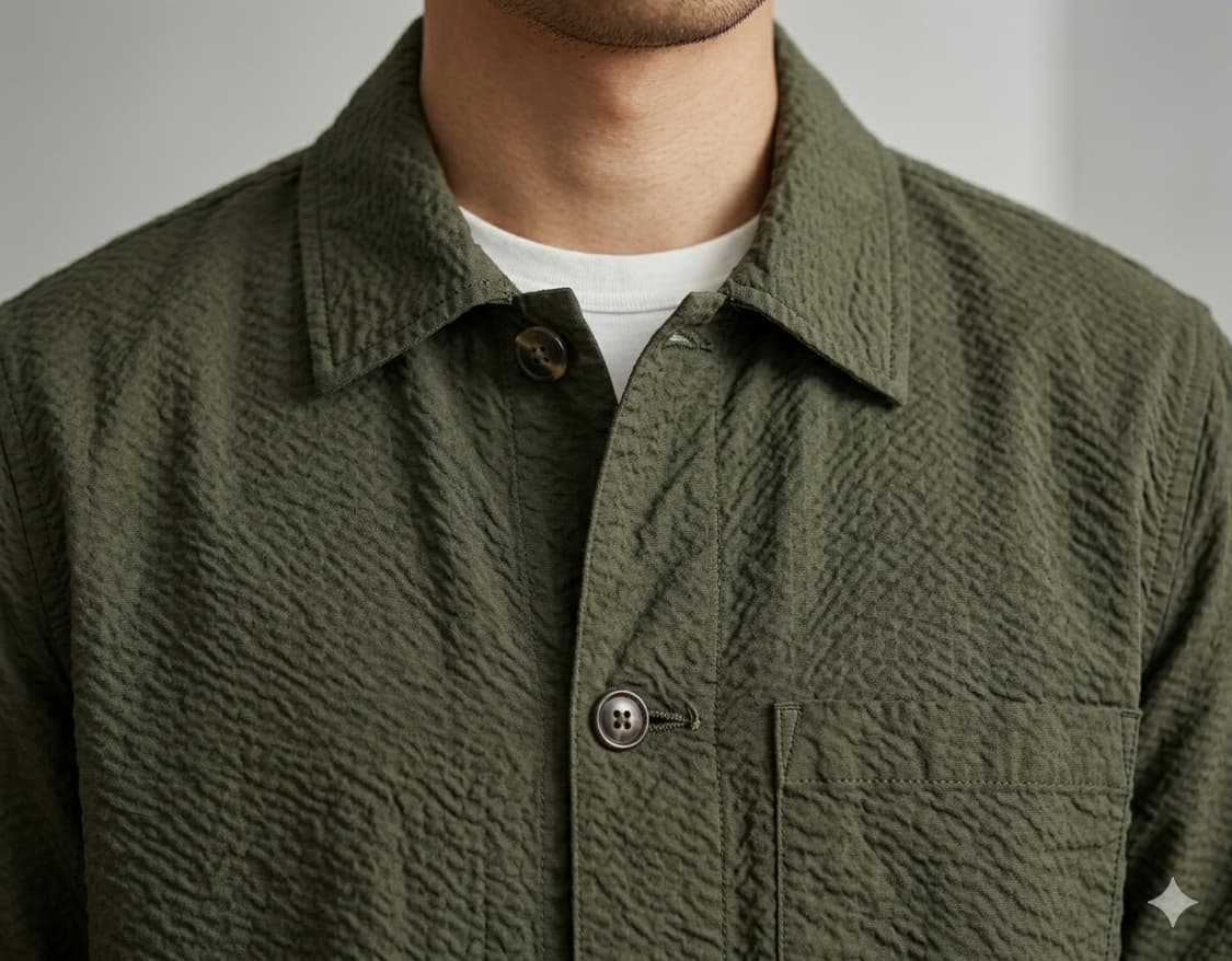 [95]오피신제네랄 시어서커 초어 자켓 상품이미지2