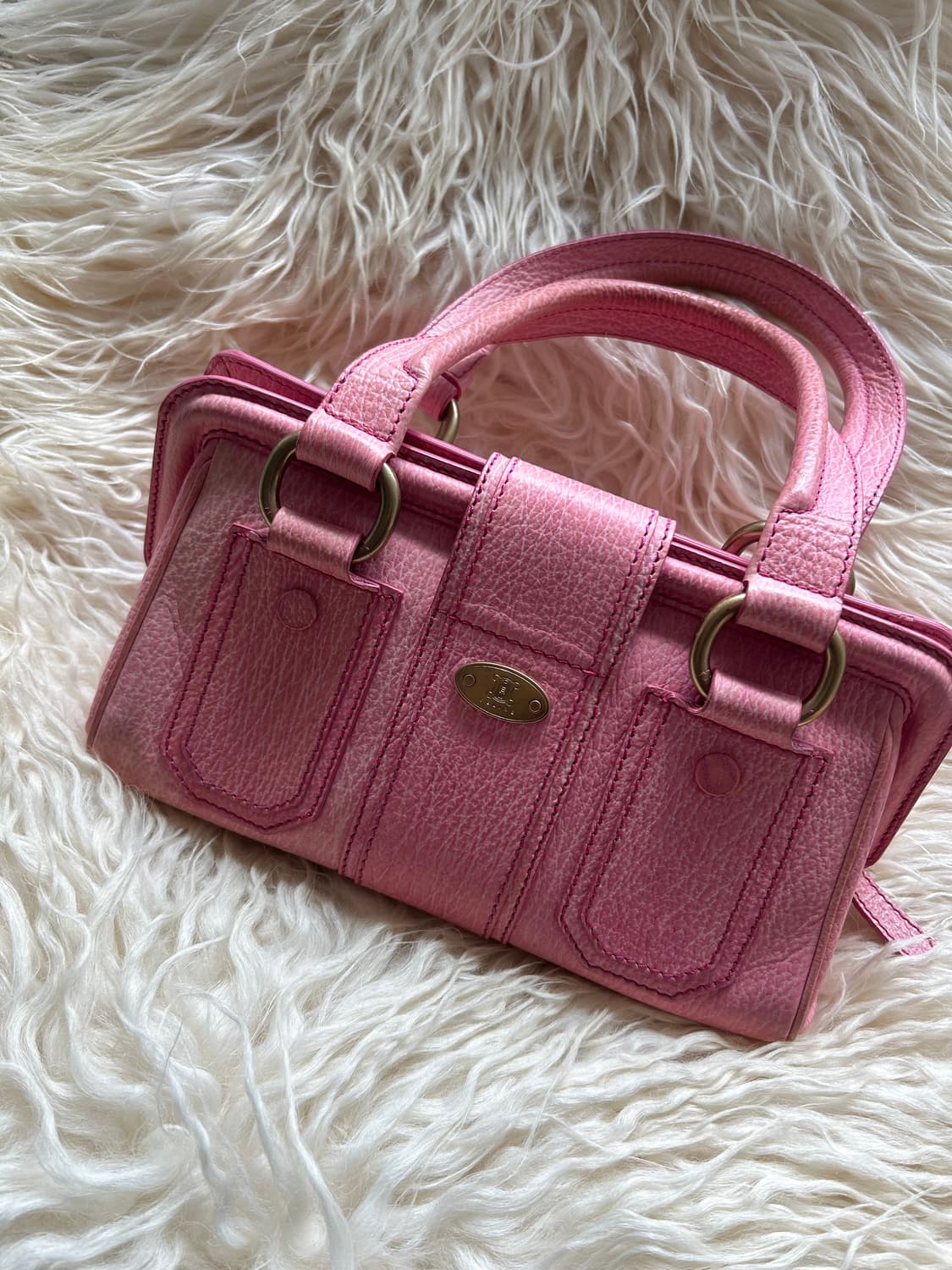 레어🌸‼️)) 올드 셀린 리미티드 에디션 핑크 토트백 상품이미지2