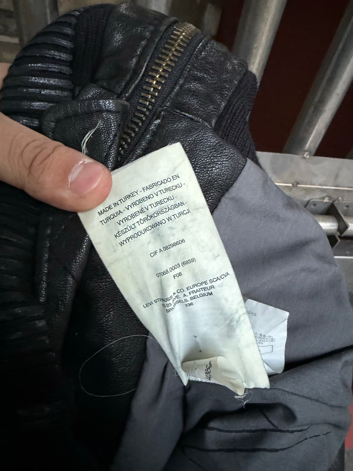 Levi’s Goat Leather Jacket 🐐 상품이미지10