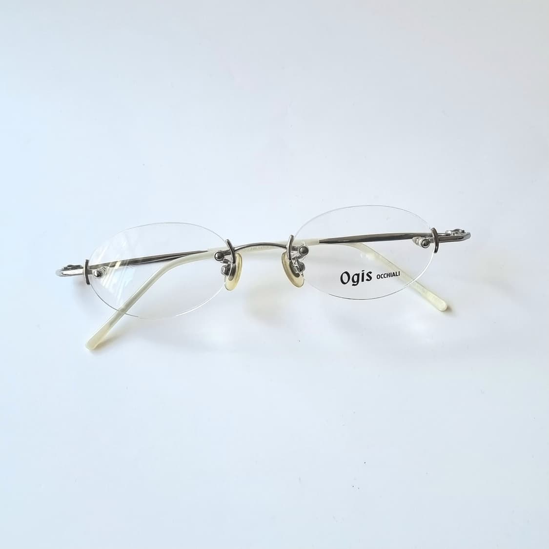 데드스탁 빈티지 오벌 무테 안경테 565 상품이미지1