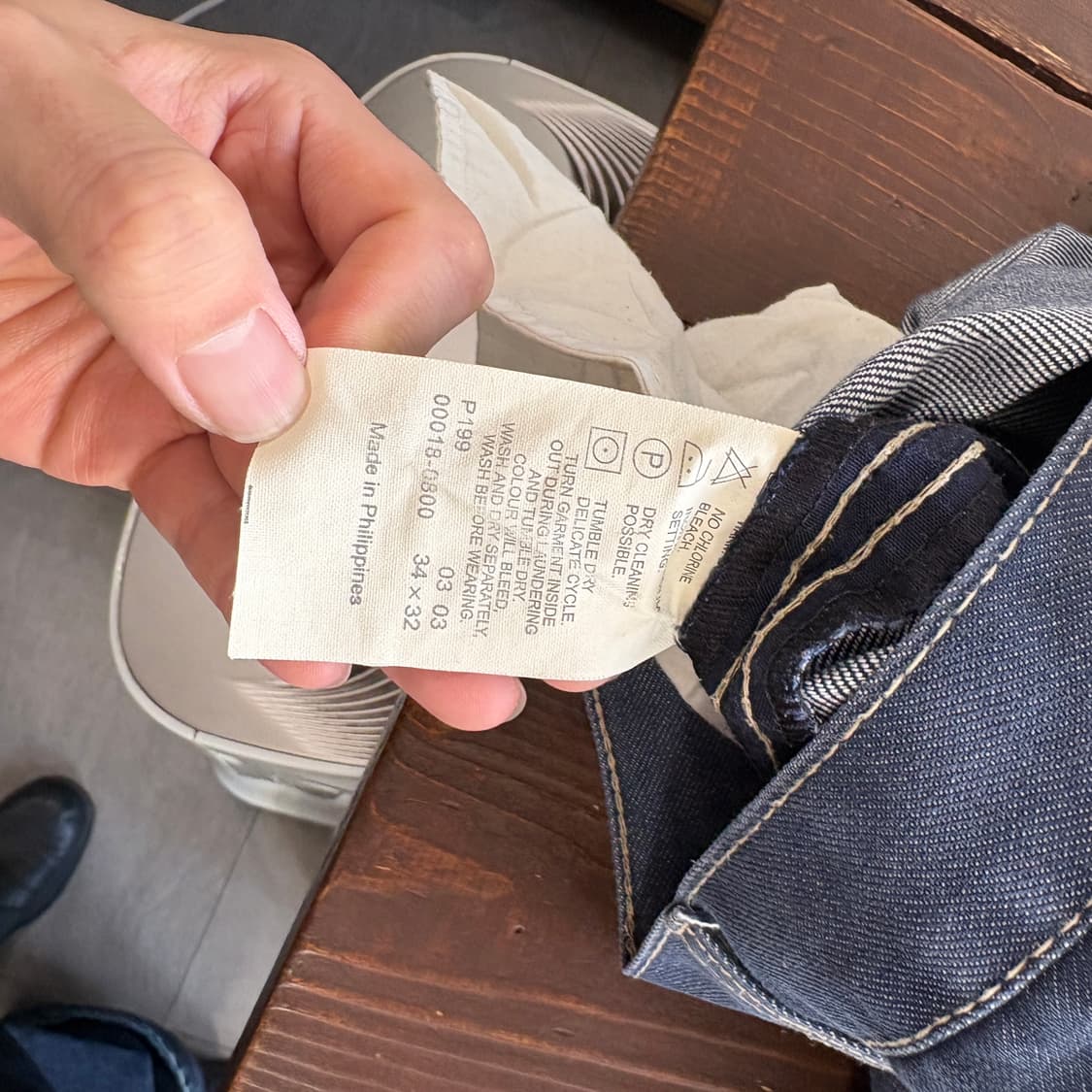 리바이스 정품 데님 엔진 청바지 바지 상품이미지10