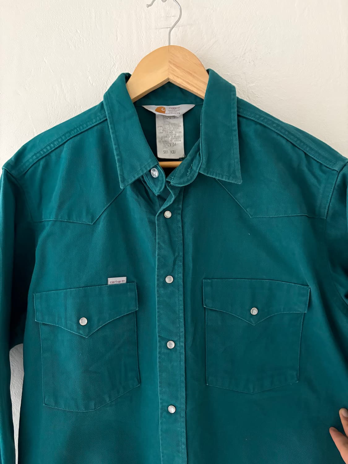 90's Carhartt Canvas cotton Western 상품이미지3