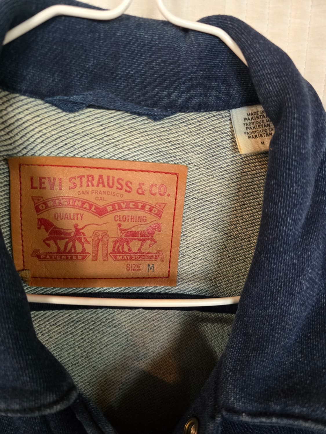 리바이스 청색자켓 상품이미지4