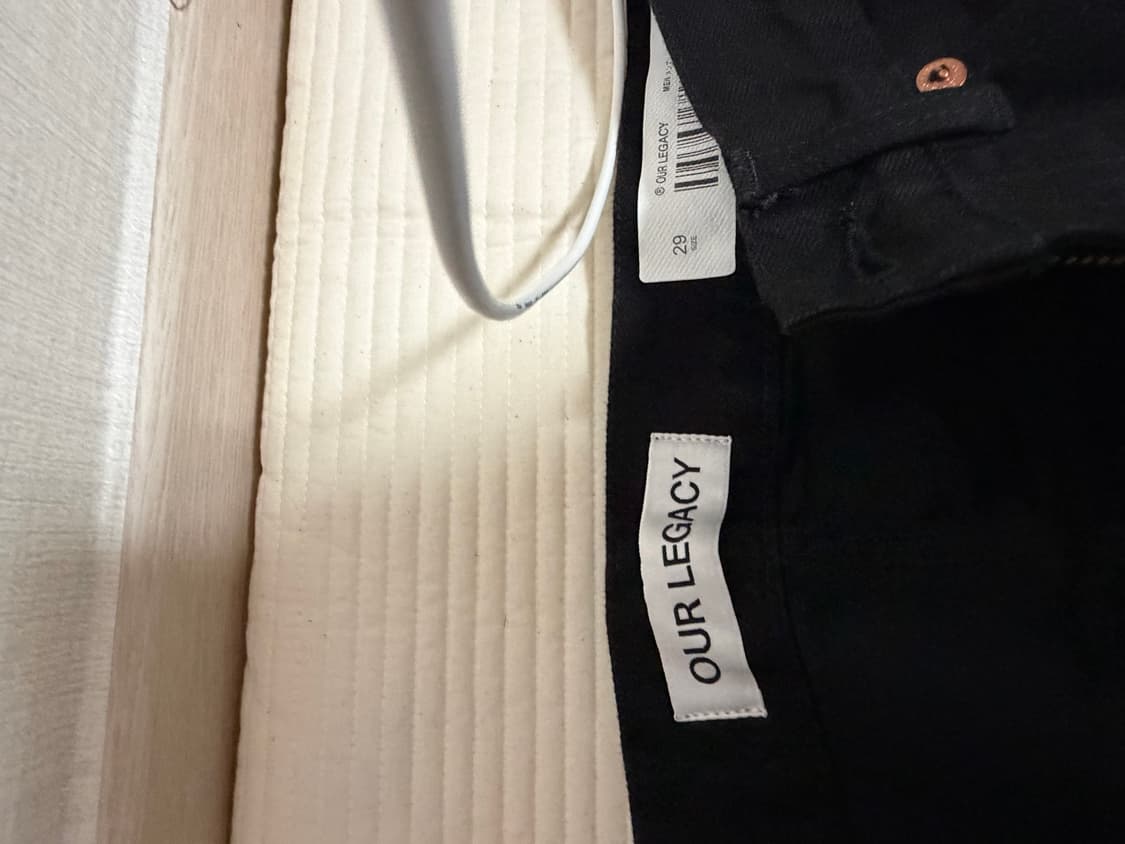 아워레가시 써드컷 블랙셀비지 29사이즈 상품이미지2