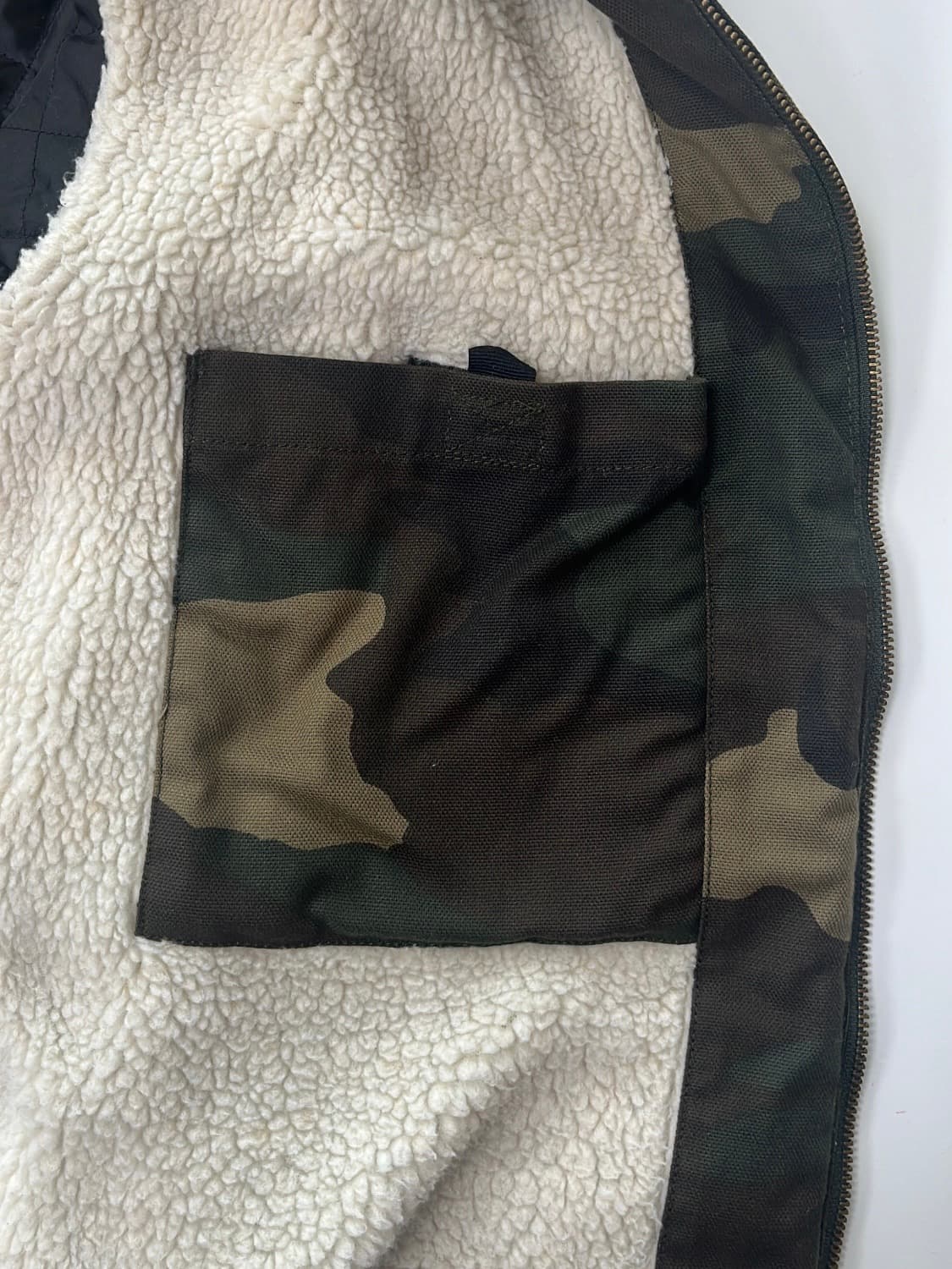 파일 라인드 액티브 자켓 카모 상품이미지4