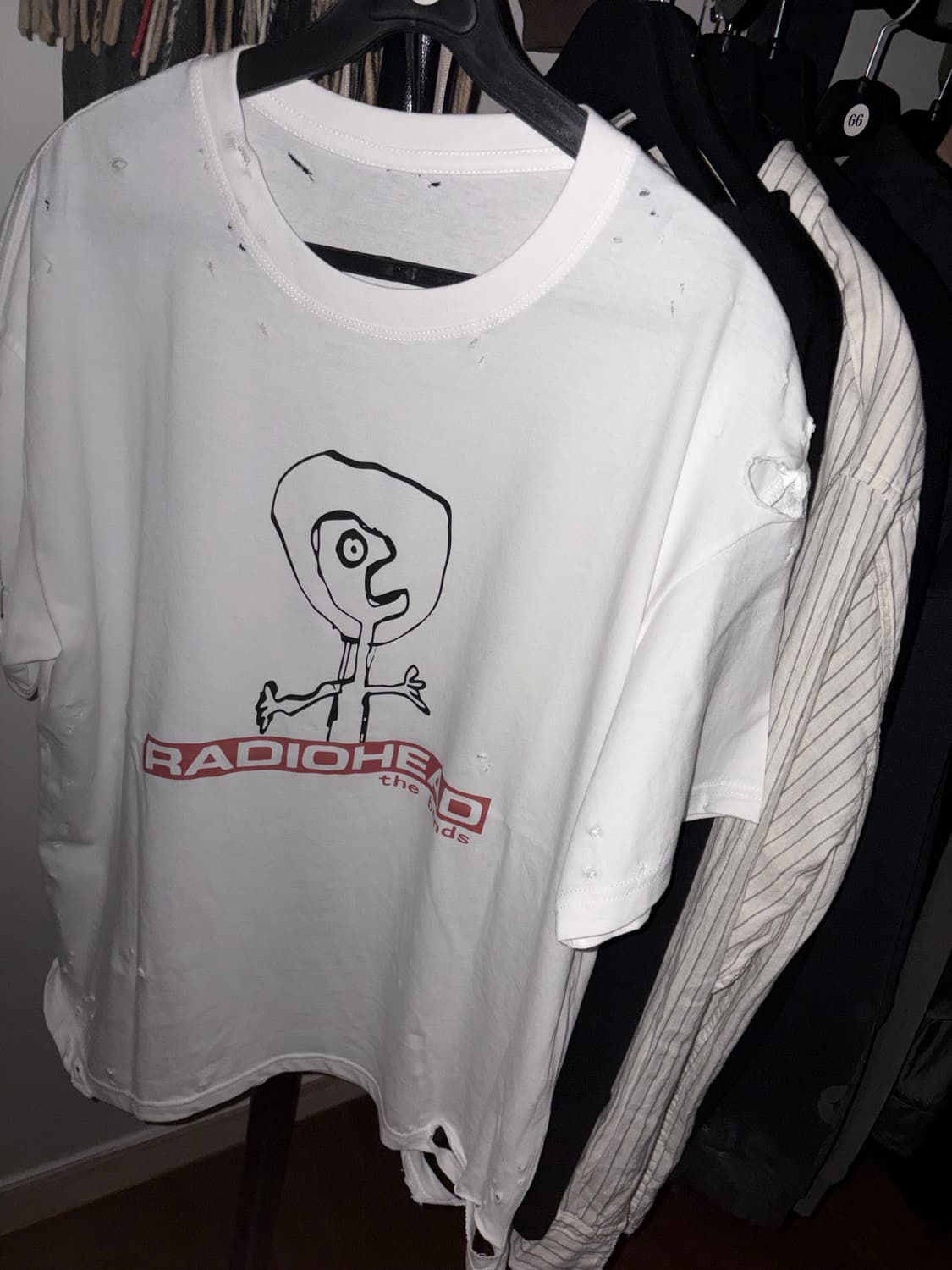 라디오헤드 디스 티셔츠 상품이미지1