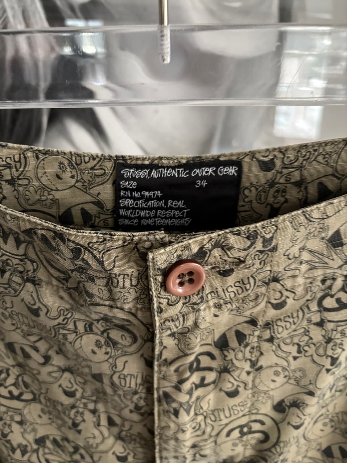 STUSSY 2000’s model cargo pants 상품이미지5