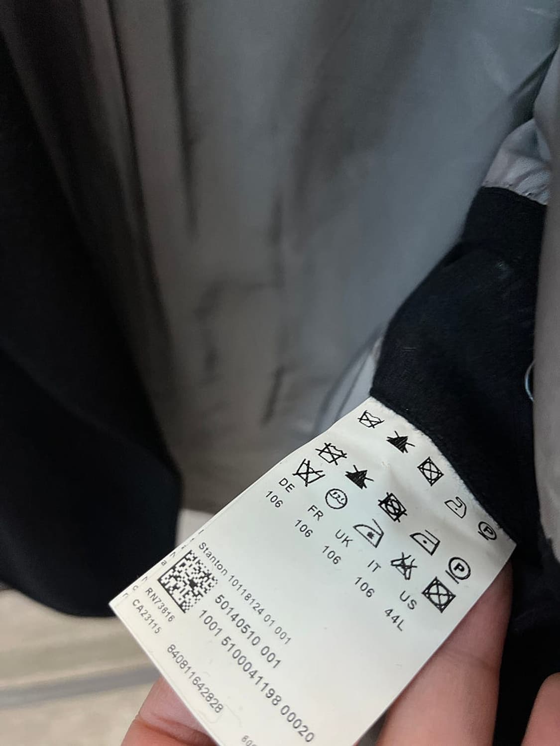 110) 휴고보스 숄카라 캐시미어 자켓  상품이미지9