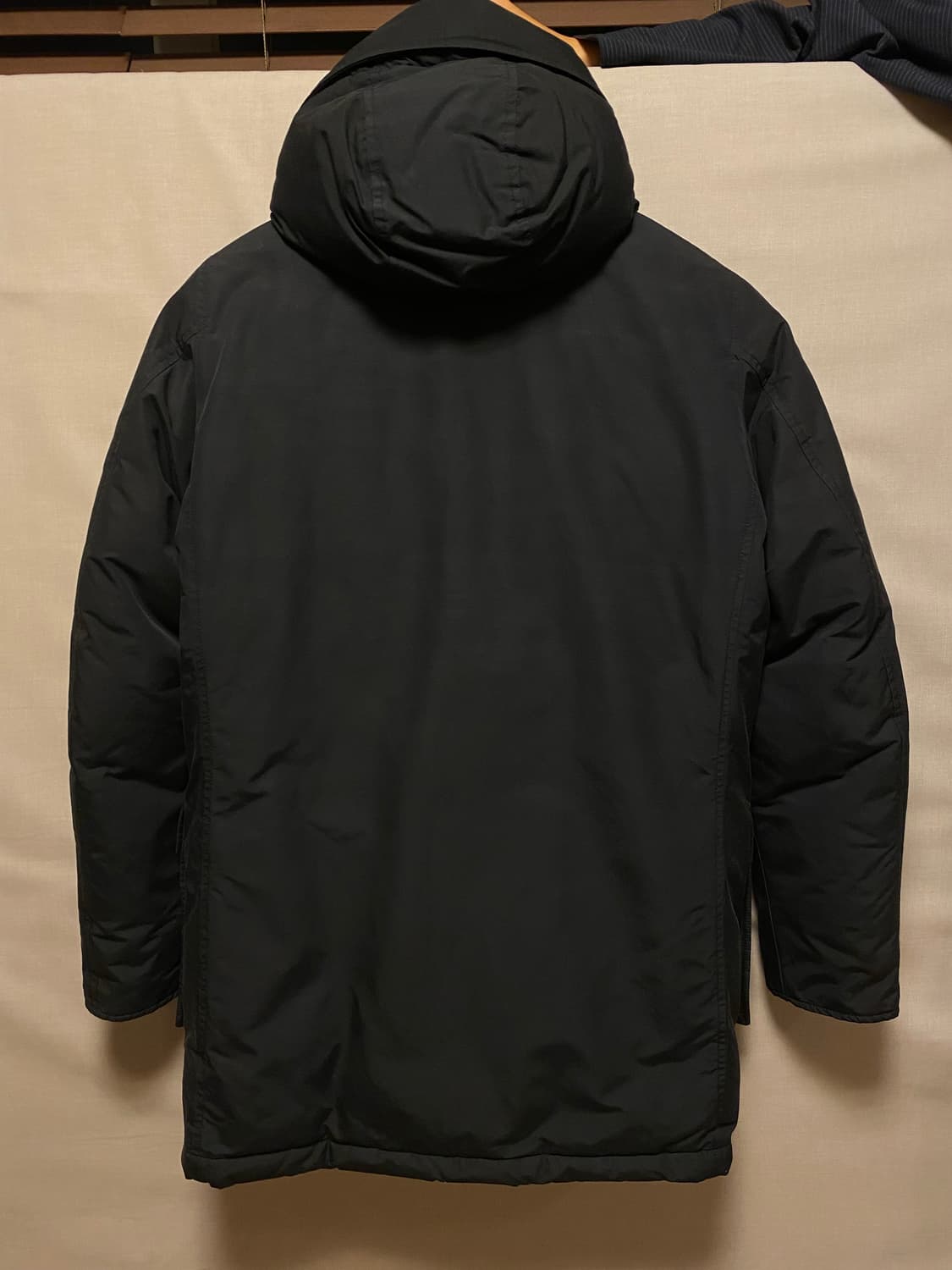 울리치 아크틱 파카 블랙 M (상태 좋음) 상품이미지2