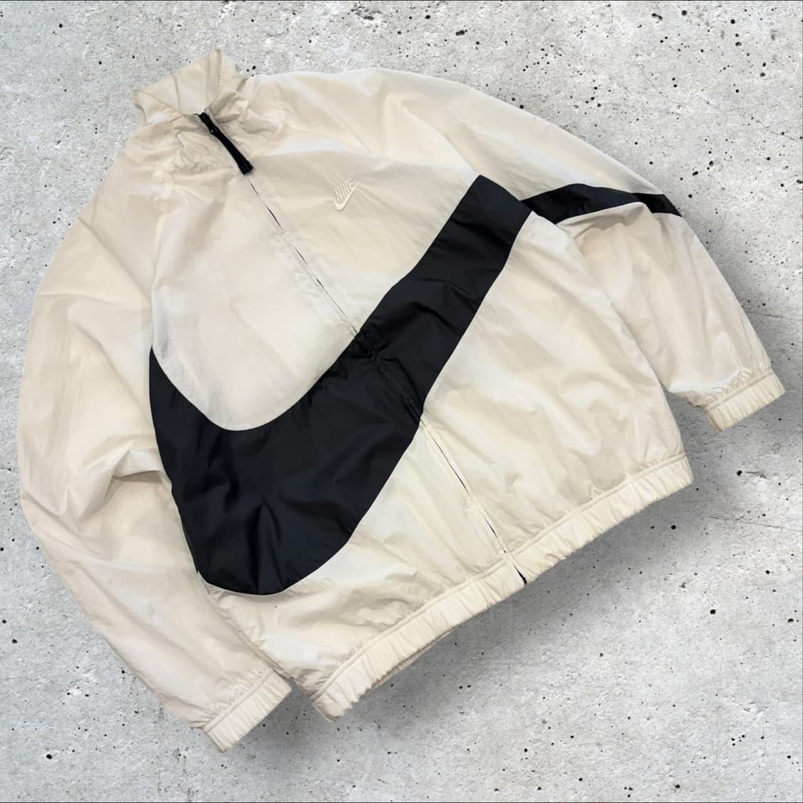 [XL] 나이키 빅스우시 우븐 자켓 화이트 블랙 C713 상품이미지1