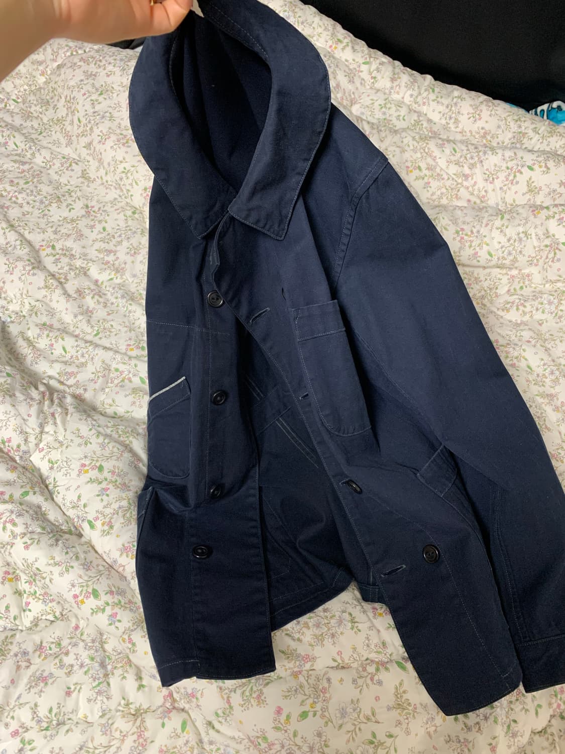 Coherence 코히어런스 kees 네이비 더블 워크자켓 M 상품이미지1