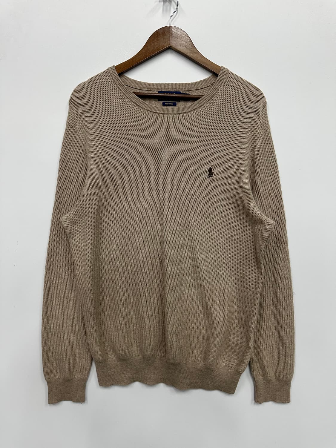 폴로 베이지 니트 상품이미지1