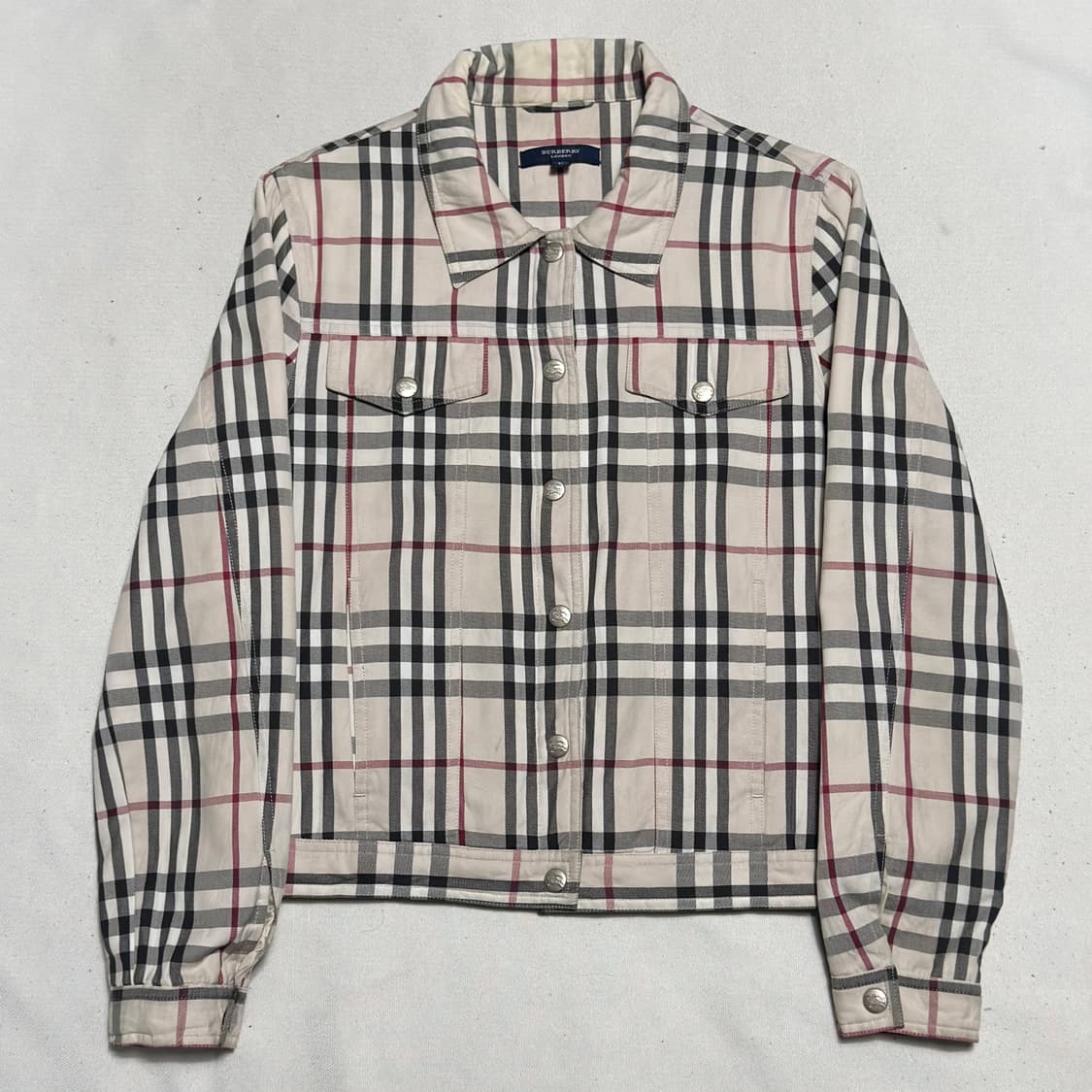 L 버버리 노바체크 여성용 트러거 자켓 상품이미지2