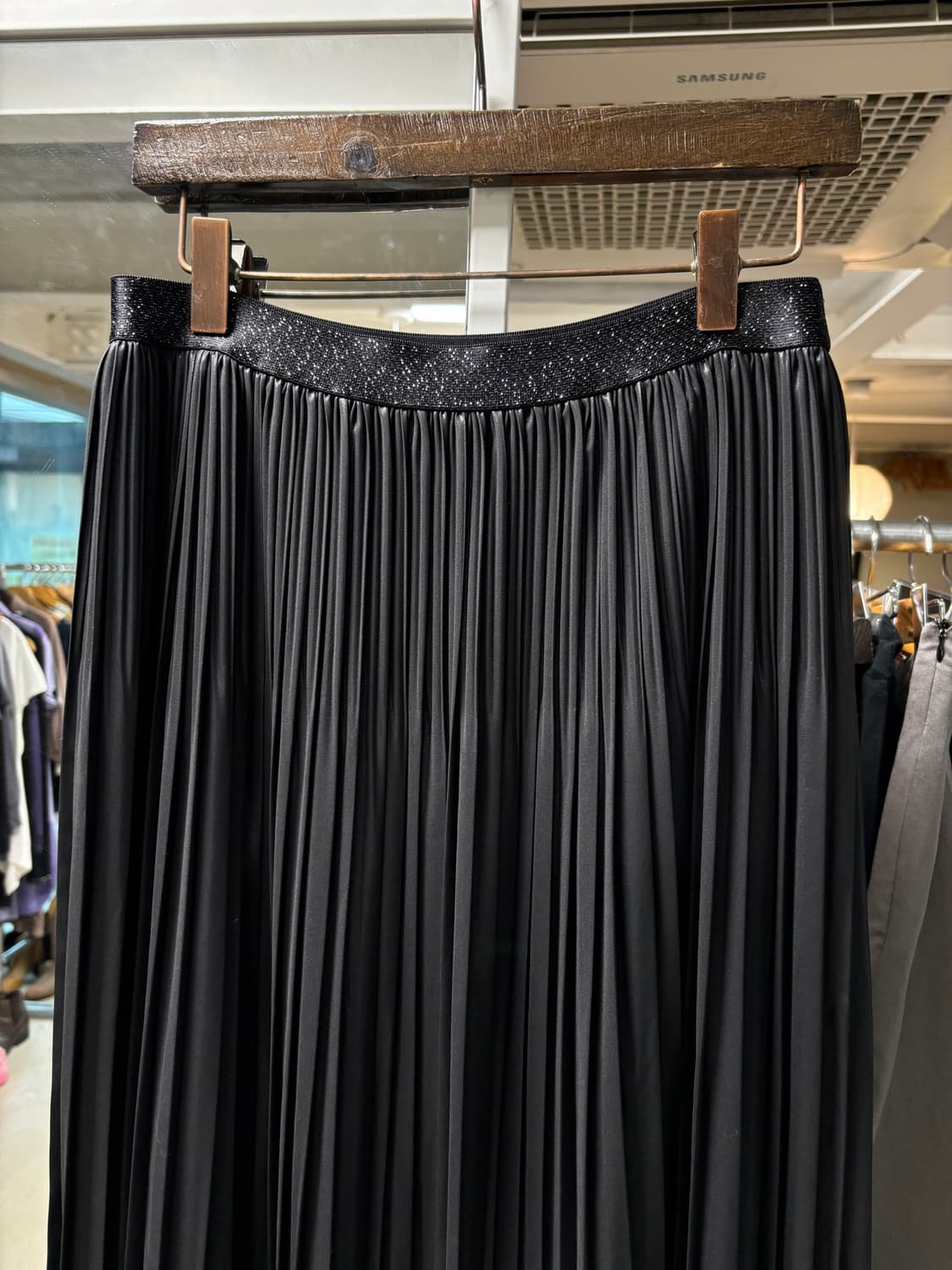 Gabardine k.t 플리츠 스커트 상품이미지3