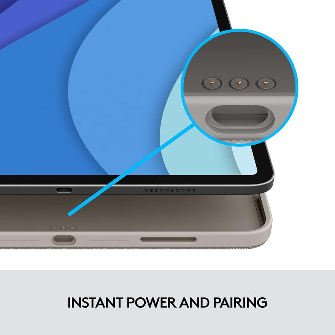 로지텍 콤보 터치 아이패드 프로 12.9 5세대 6세대 키보드 케이스 - 상품이미지6