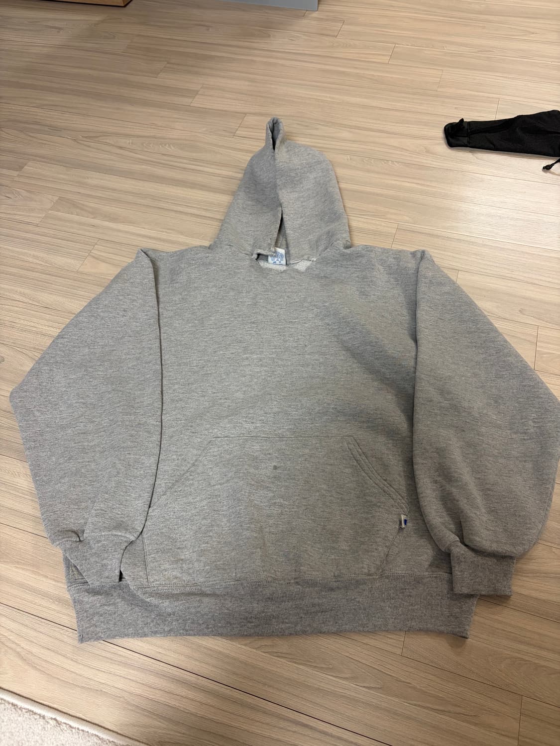 [XL] 90s 빈티지 러셀 후드 후디 그레이 russell USA 상품이미지1