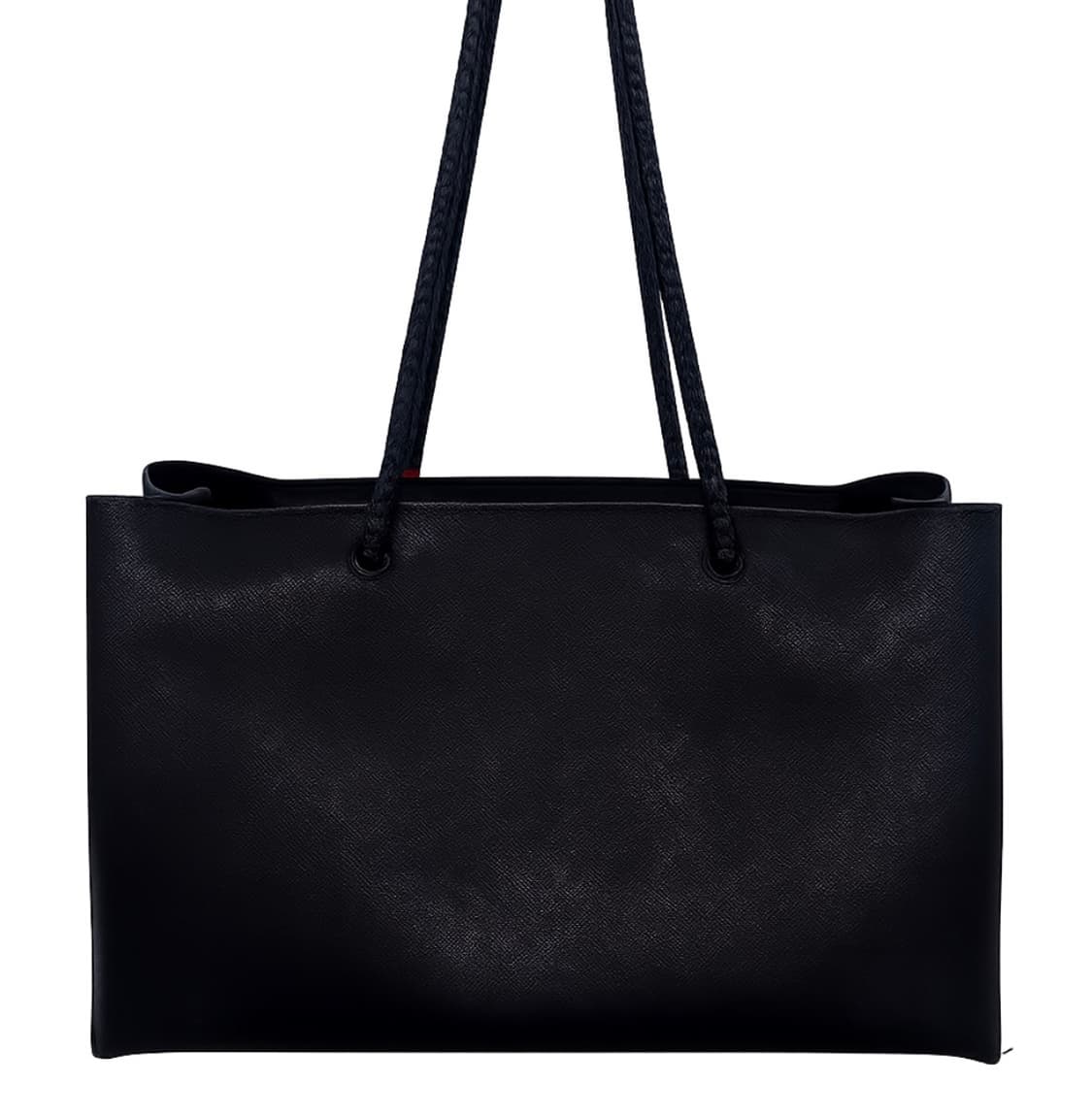 질스튜어트 하트참 블랙 라지 쇼퍼백 상품이미지2