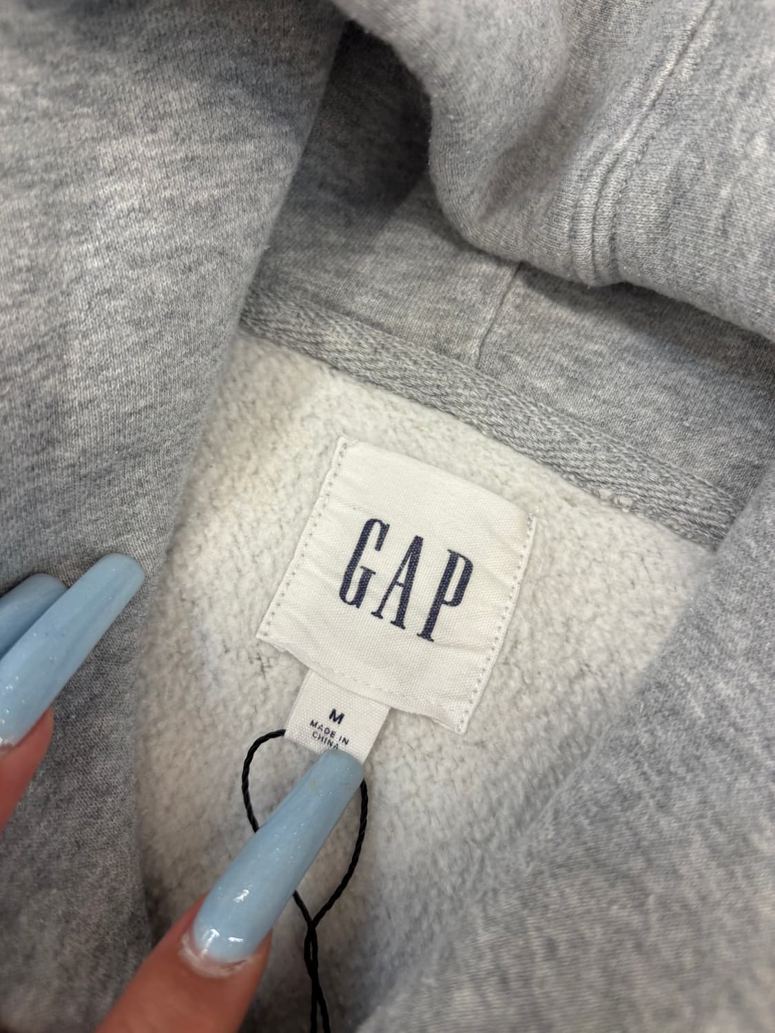 GAP 오리지널 그레이 후드티 #csz352 상품이미지3