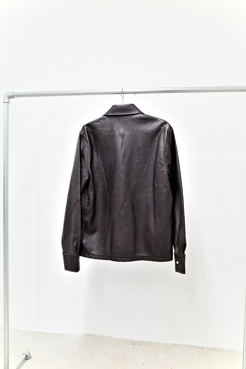 Séfr Matsy Vegan Textured-Leather Jacket 상품이미지2
