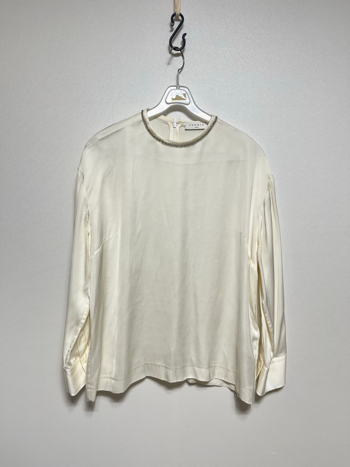 sandro 산드로 실크 셔츠 블라우스 1사이즈 상품이미지1